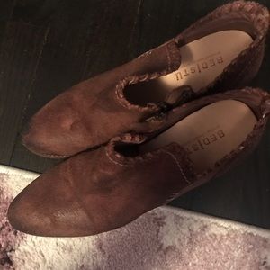 BedStu waxed leather boots